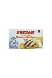 SULTAN MOROCAN SARDINES IN OIL (125 GM)