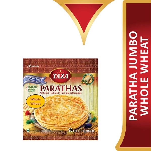 Taza Whole Wheat Parathas
