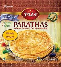 Taza W. Wheat Paratha 20pcs