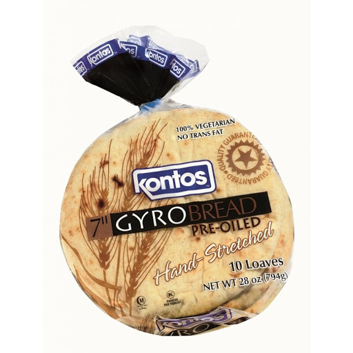 KONTOS GYRO BREAD (10 PCS)